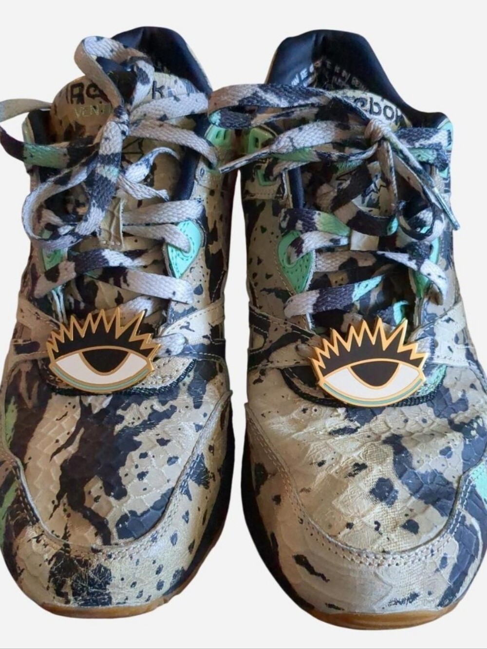RARE ✨ Reebok x Melody Ehsani Ventilator "Persian Heritage" Snakeskin - Size 8.5